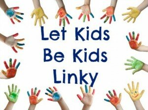 Let kids be kids linky badge