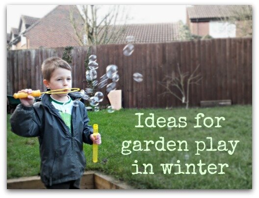 ideas for garden play in winter