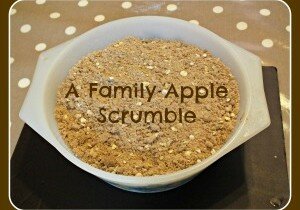 A Family Apple Scrumble