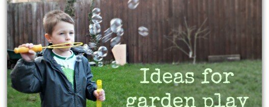 Ideas for garden play in winter