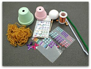 What you need to make prince and princess pots